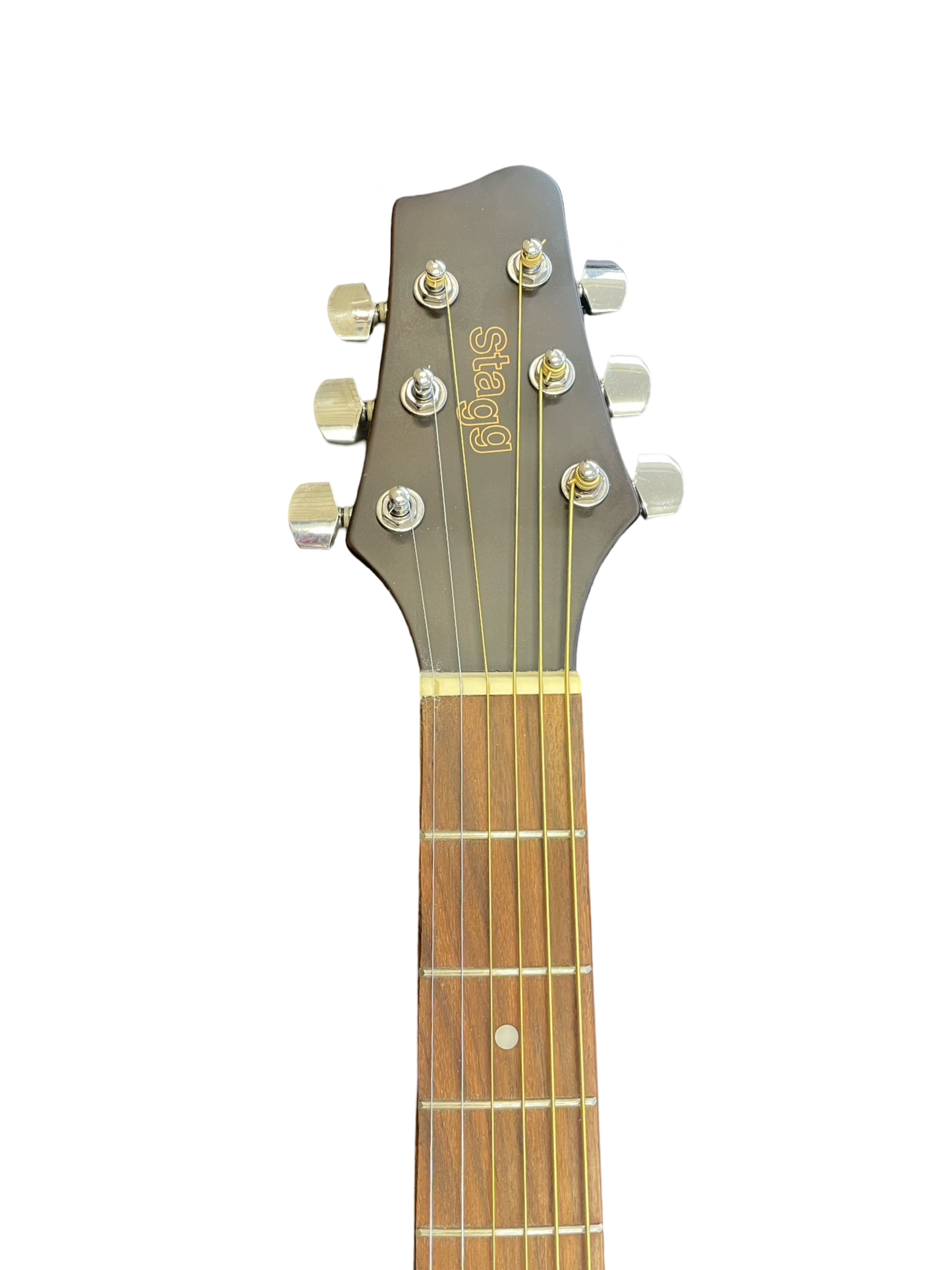 Pre-Owned Stagg SA30DCE-N LH Left-Handed Electro-Acoustic Guitar – Natural Finish