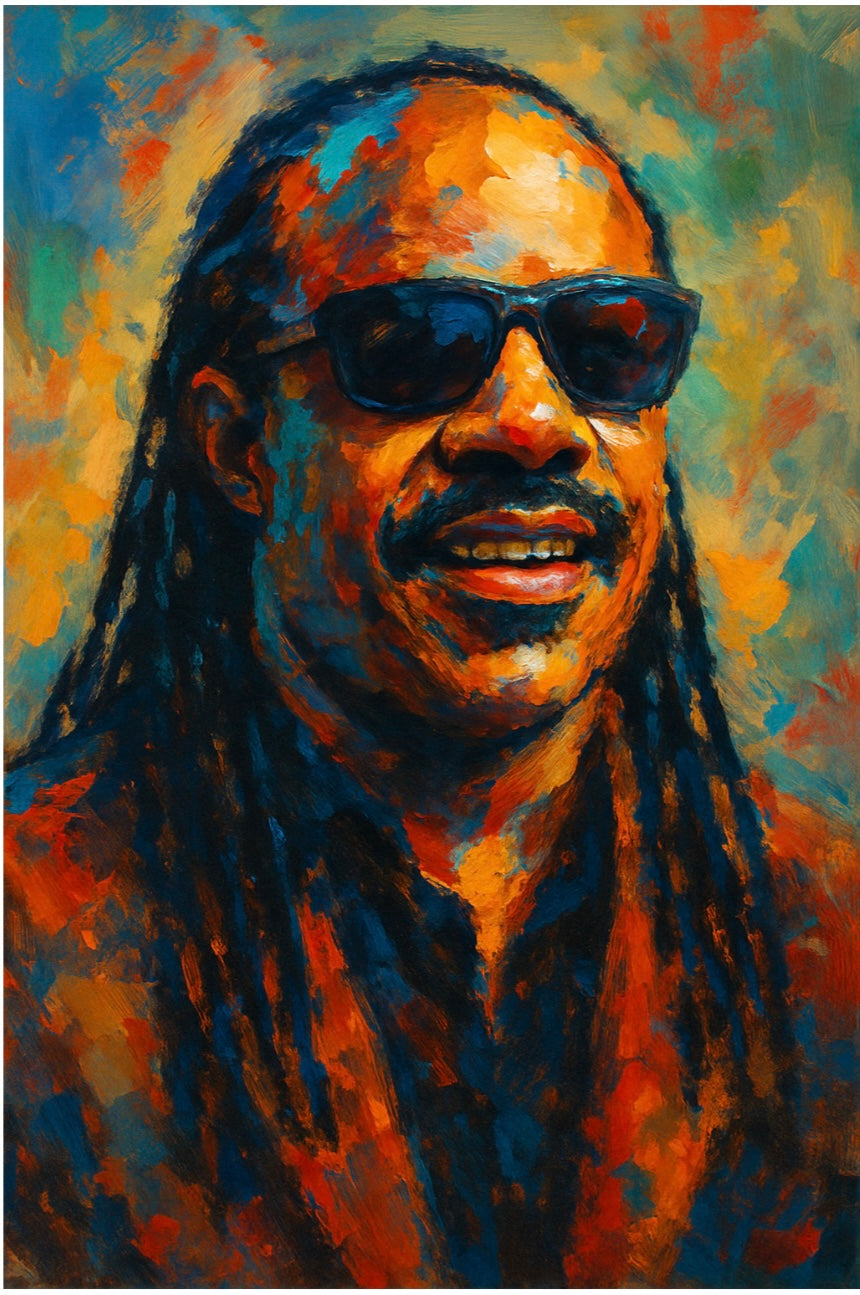 Stevie Wonder – Abstract Portrait PDF (Digital Download)