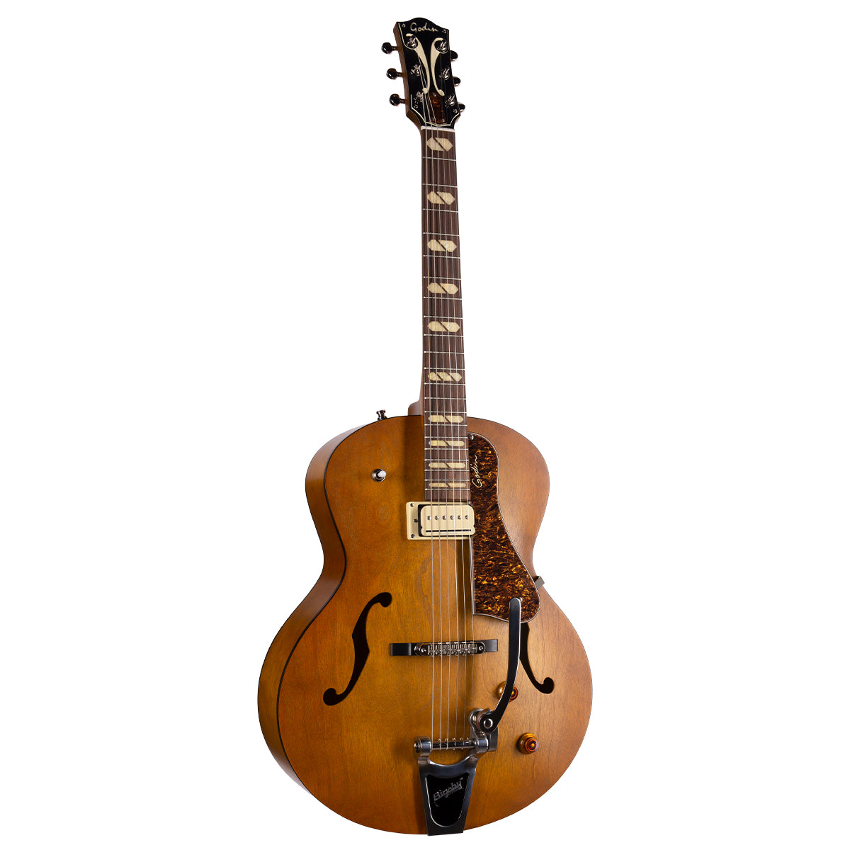 Godin 5th Avenue Jumbo P-Rail Semi-Acoustic Guitar
