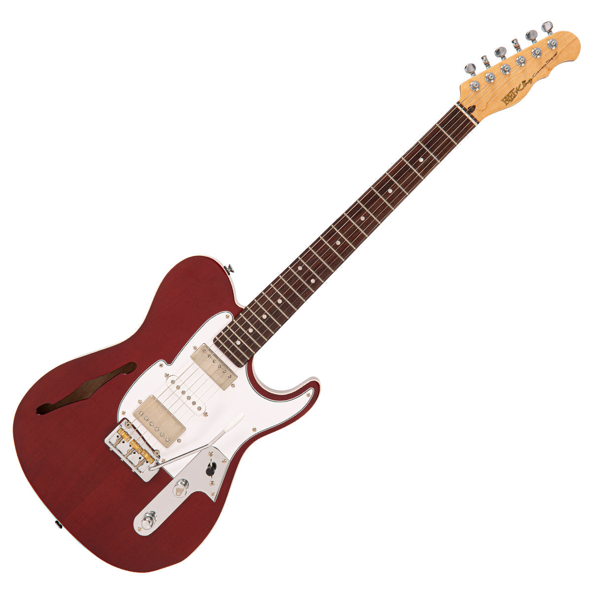 Fret-King Country Squire Semitone De Luxe | Thru Red