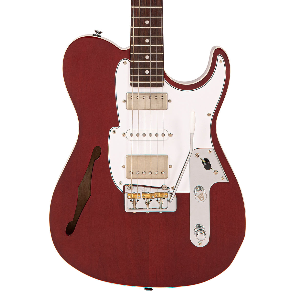 Fret-King Country Squire Semitone De Luxe | Thru Red