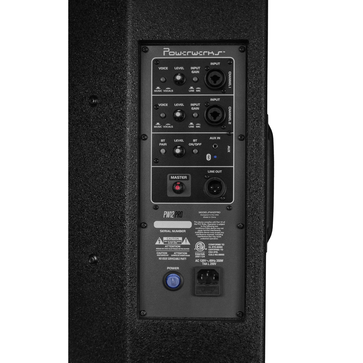 Powerwerks 12" Pro Speaker with Bluetooth® | 1000W