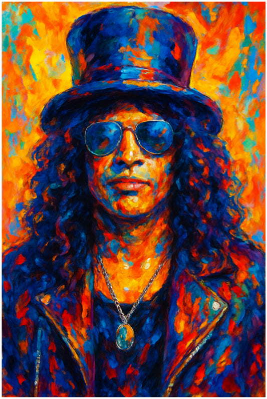 Slash – Abstract Portrait PDF (Digital Download)