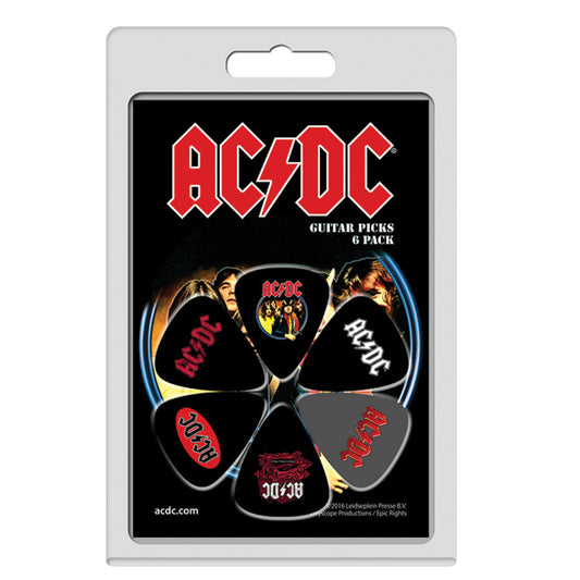 Perri's 6 Variety Guitar Pick Pack | AC/DC1