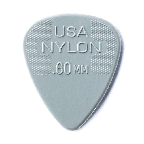Dunlop Picks - 0.60mm Nylon Standard - Players Pack 12