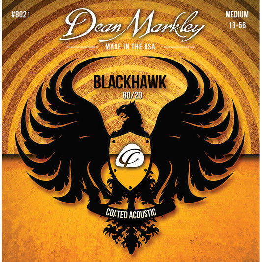 Dean Markley Blackhawk Acoustic 80/20 Medium 13-56