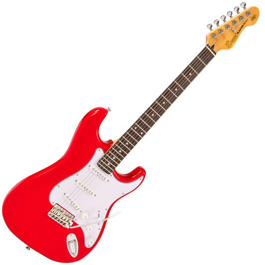 Encore E6 Electric Guitar | Gloss Red