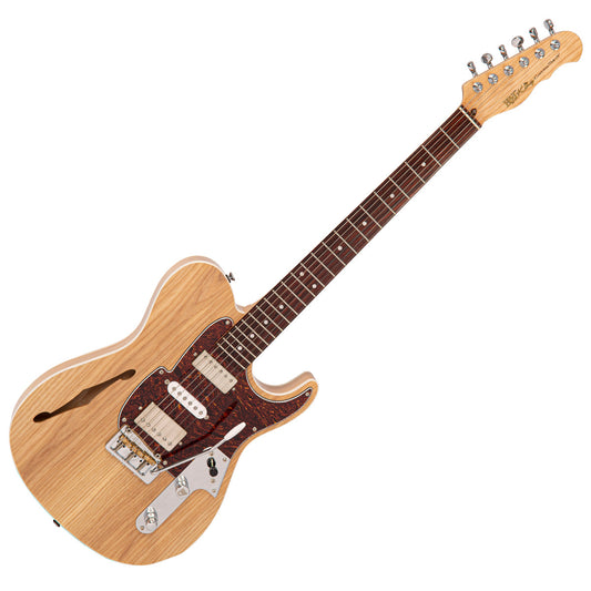 Fret-King Country Squire Semitone De Luxe | Natural Ash