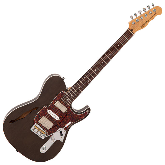 Fret-King Country Squire Semitone De Luxe | Thru Black