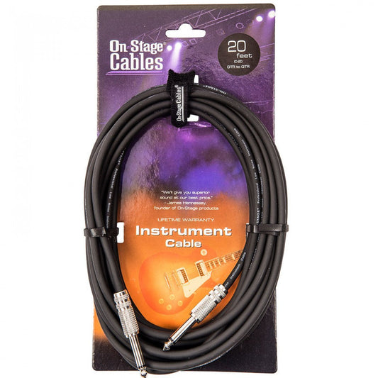 On-Stage Instrument Cable | 20ft/6m