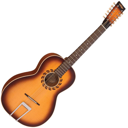 Vintage 'Statesboro' Paul Brett 12 String Acoustic | Satin Antique Burst
