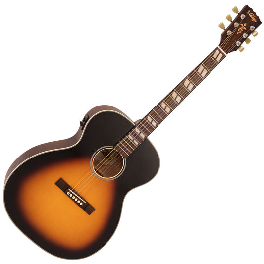 Vintage Historic Series 'Orchestra' Electro-Acoustic Guitar | Vintage Sunburst