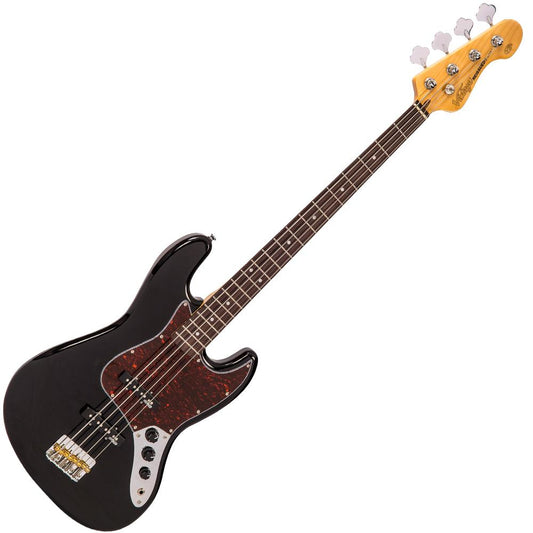 Vintage VJ74 Re-Issued Bass | Gloss Black