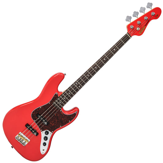 Vintage VJ74 Re-Issued Bass | Firenza Red