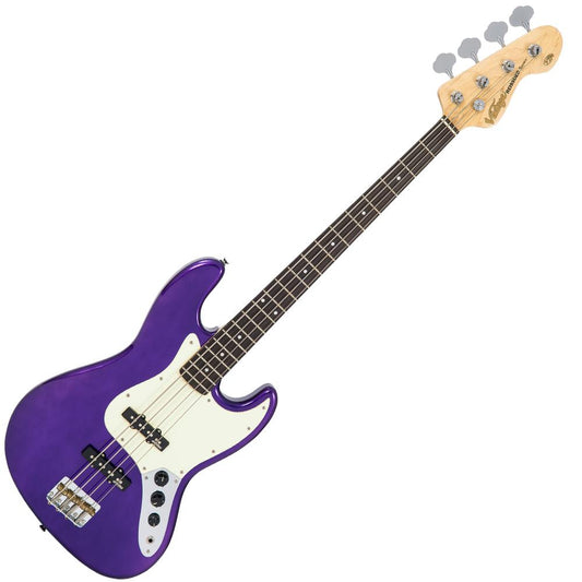 Vintage VJ74 Re-Issued Bass Guitar | Purple
