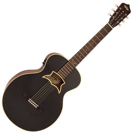 Vintage 'Raven' Paul Brett Electro-Acoustic Guitar | Satin Black