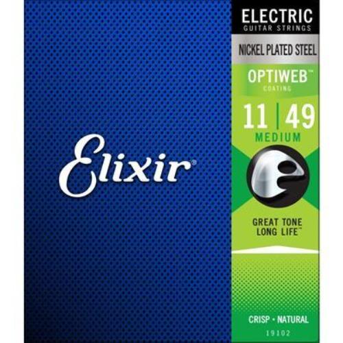 ELIXIR E19102 - Optiweb Elec Medium 11-49 Set Elixir 