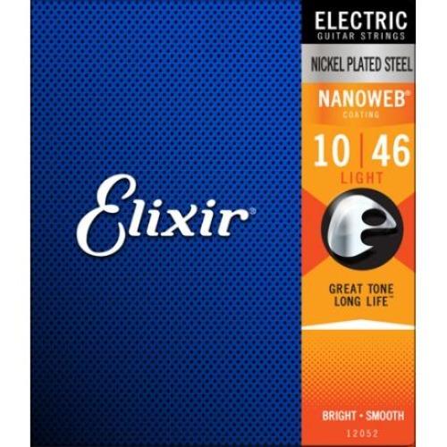 Elixir Nano Electric Regular Light Set 10-46 - E12052 Elixir 